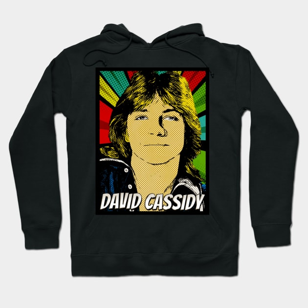 David Cassidy Pop Art Design // Fan Art Hoodie by Flasher